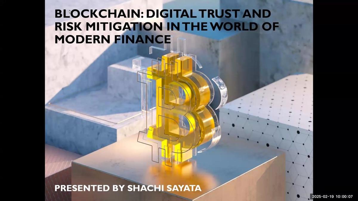 PRMIA Bitcoin Webinar