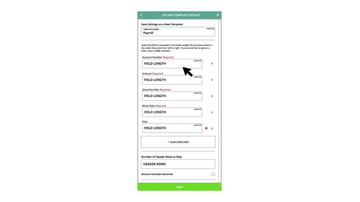 Check Upload Templates