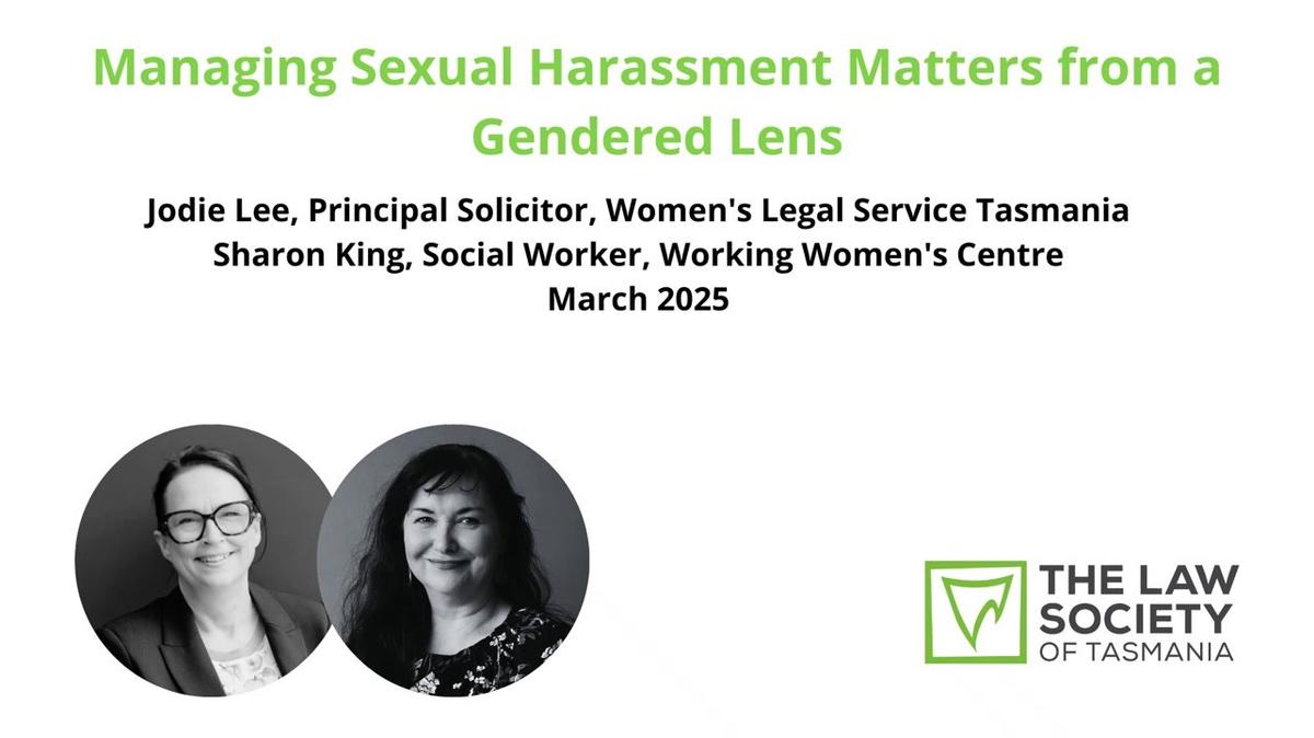 Managing Sexual Harassment from a Gendered Lens