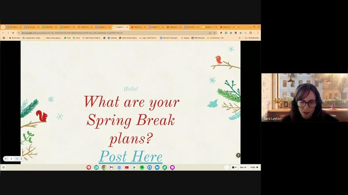 ENG 1010 Mar 18
