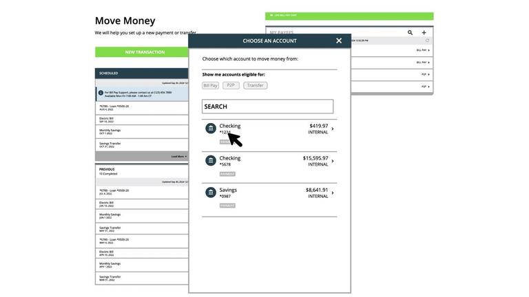 Move Money - Transferring Money Between Your Accounts
