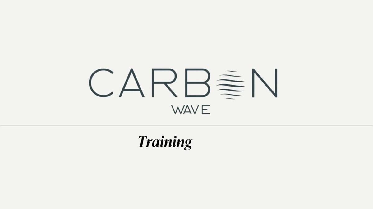 Carbon Wave Patch Training Video
