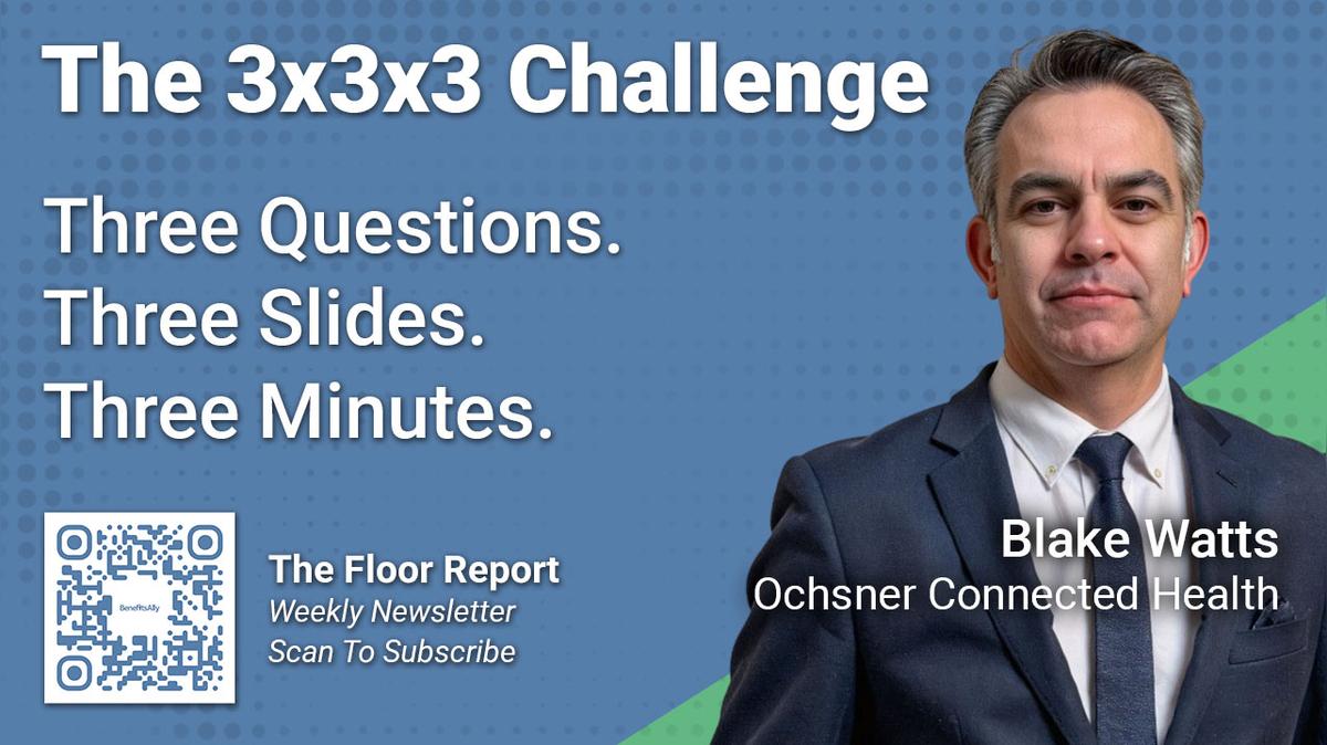 Ochsner Connected Health - 3x3x3 Challenge with Blake Watts