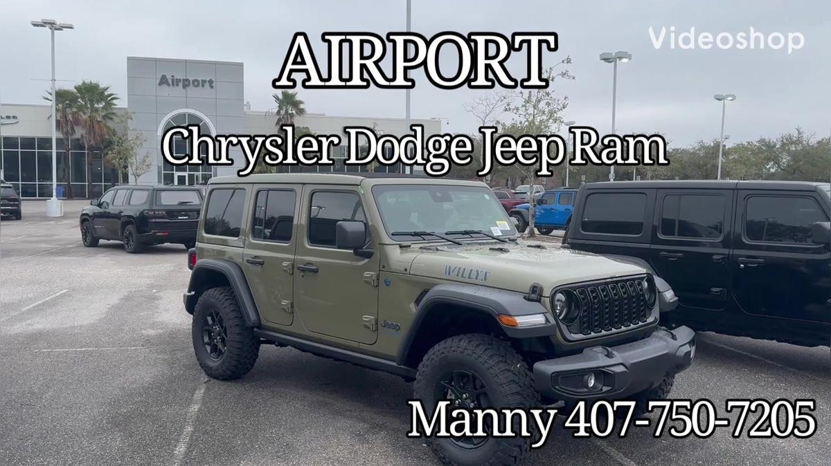 Rick&#39;s video by Manny/AirportCDJR 407-750-7205