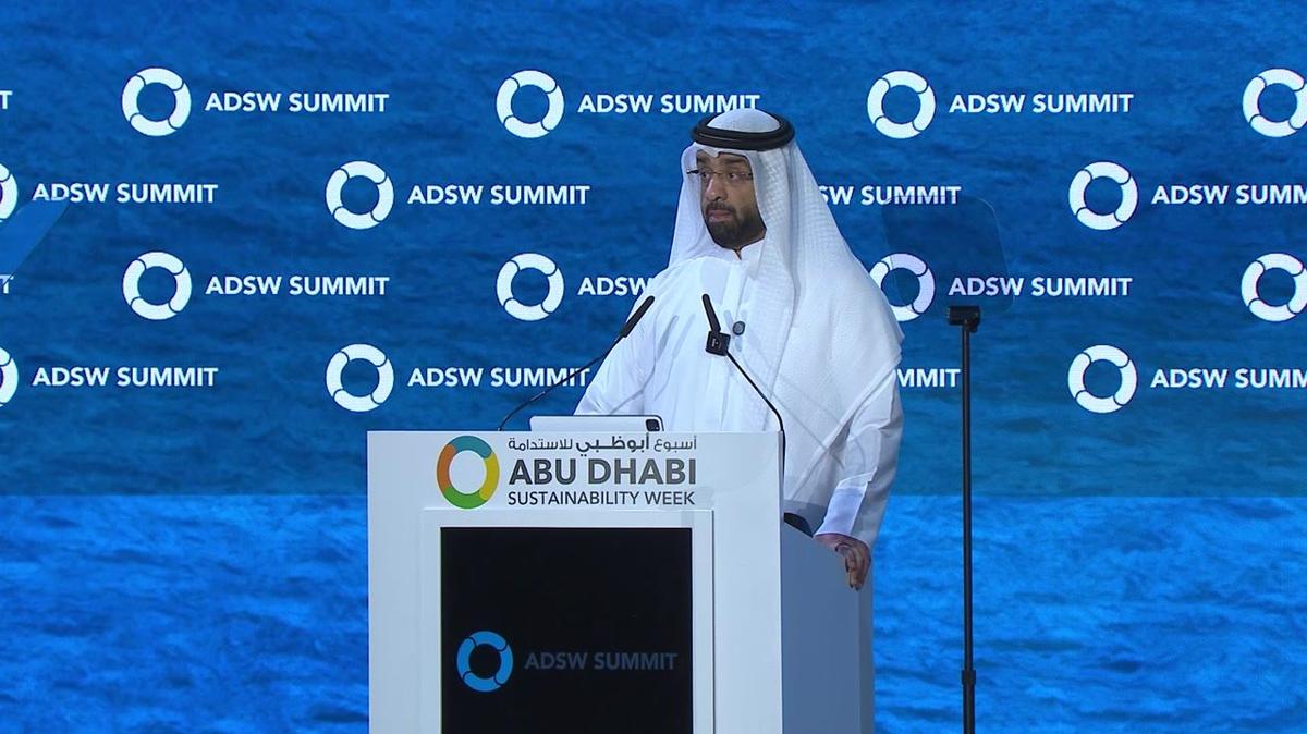 2025 - ADSW - Summit - 15th - 02 - Abu Dhabi's Progressive Actions for a Sustainable Nexus - HE Dr. Abdulla Humaid Al Jarwan