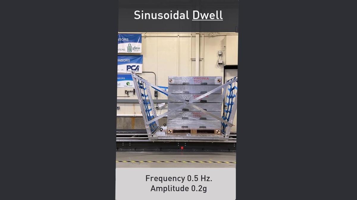 Lansmont - TruMotion LSTS - Sinusoidal dwell demonstration