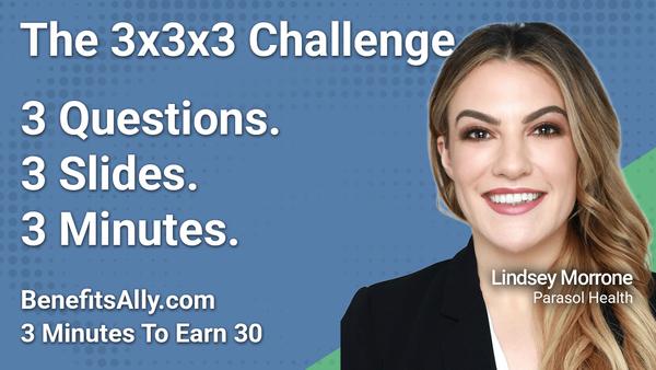 Parasol Health - 3x3x3 Challenge With Lindsey Morrone