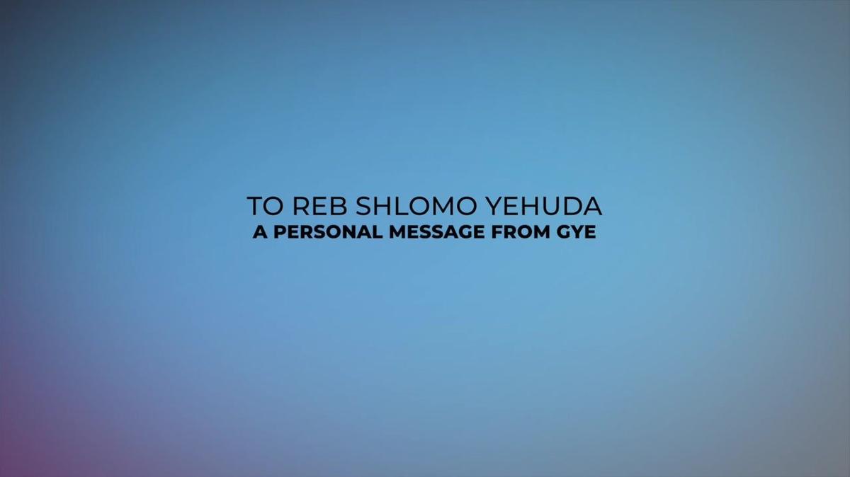 For R&#39; Shlomo Yehudah