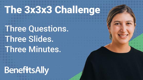 Patch Caregiving - 3x3x3 Challenge With Olivia Rosenthal