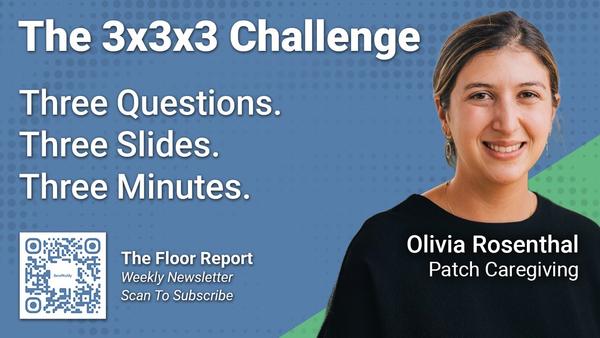 Patch Caregiving - 3x3x3 Challenge With Olivia Rosenthal