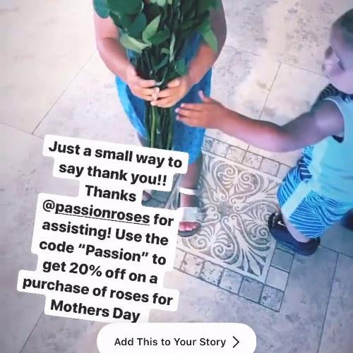 PassionRoses- Golden Tate - Mother's Day IG Story