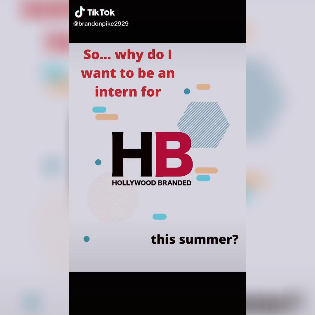 Intern Submission TikTok - Brandon Pike video