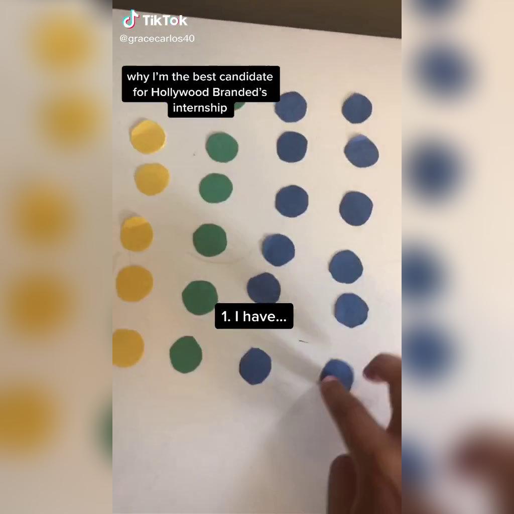 Intern Submission TikTok - Grace Carlos video