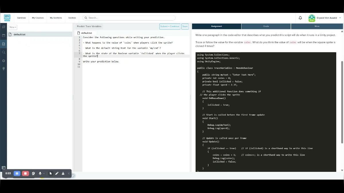 Predict_ Trace Variables _ CodeHS