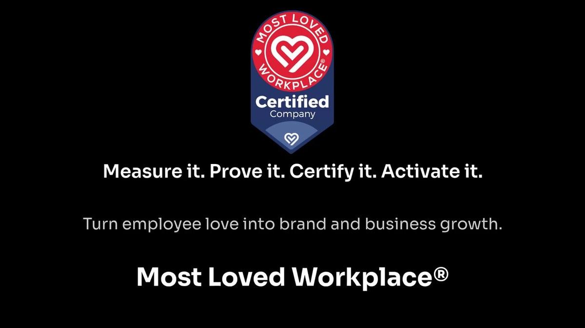 Most Loved Workplace VSL