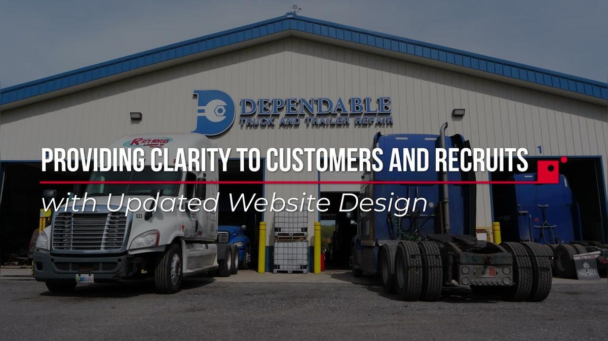Providing Clarity to Customers and Recruits with Updated Website | Testimonial