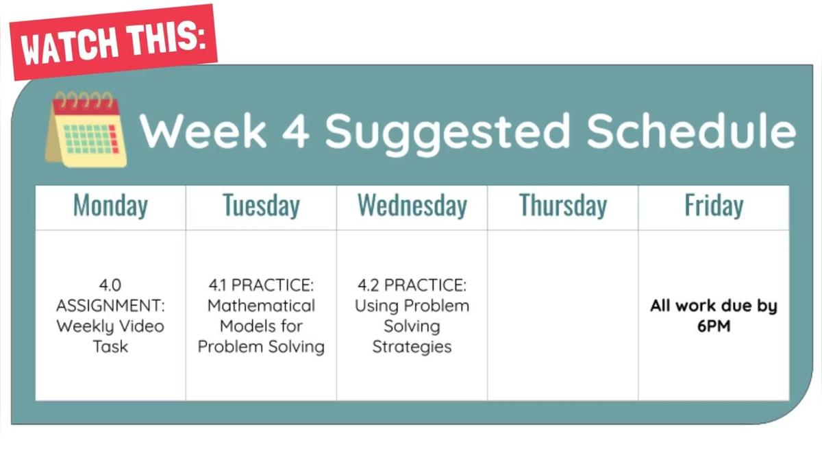 2627 Modern Math - WV - Q1W4