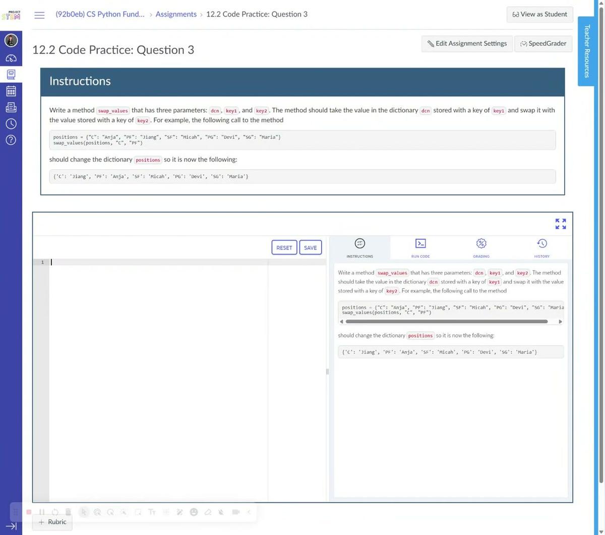 12.2 Code Practice_ Question 3