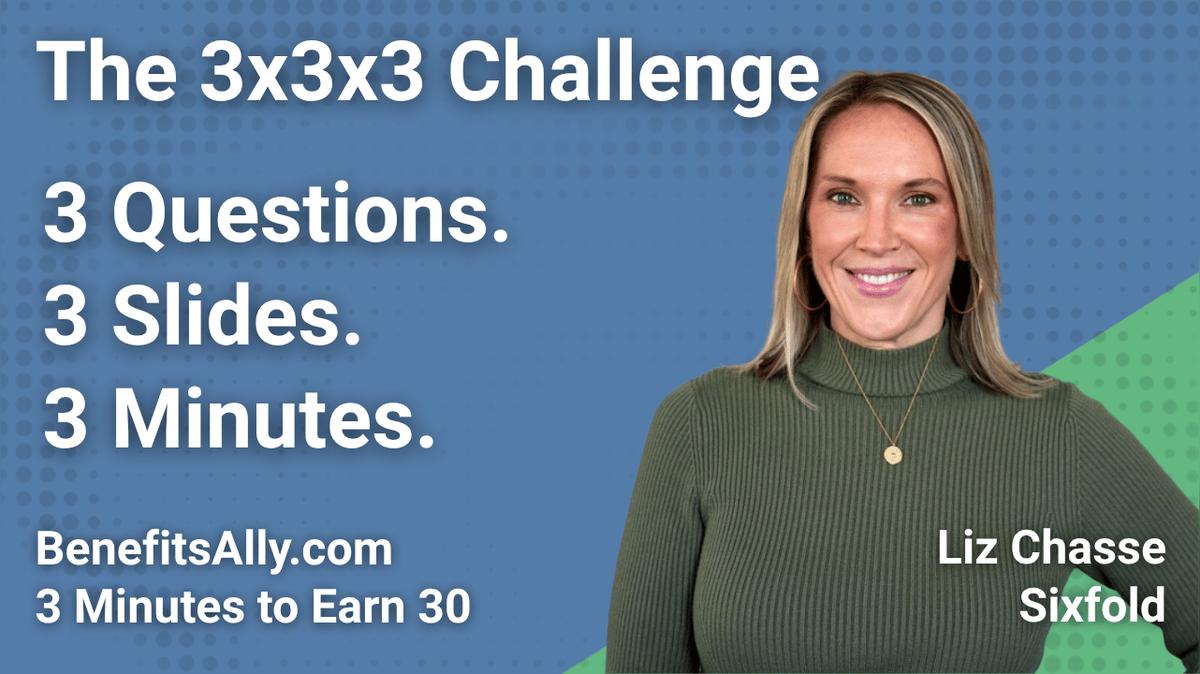 Sixfold - 3x3x3 Challenge with Liz Chasse