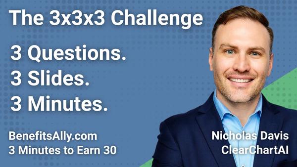ClearChartAI - 3x3x3 Challenge With Nicholas Davis