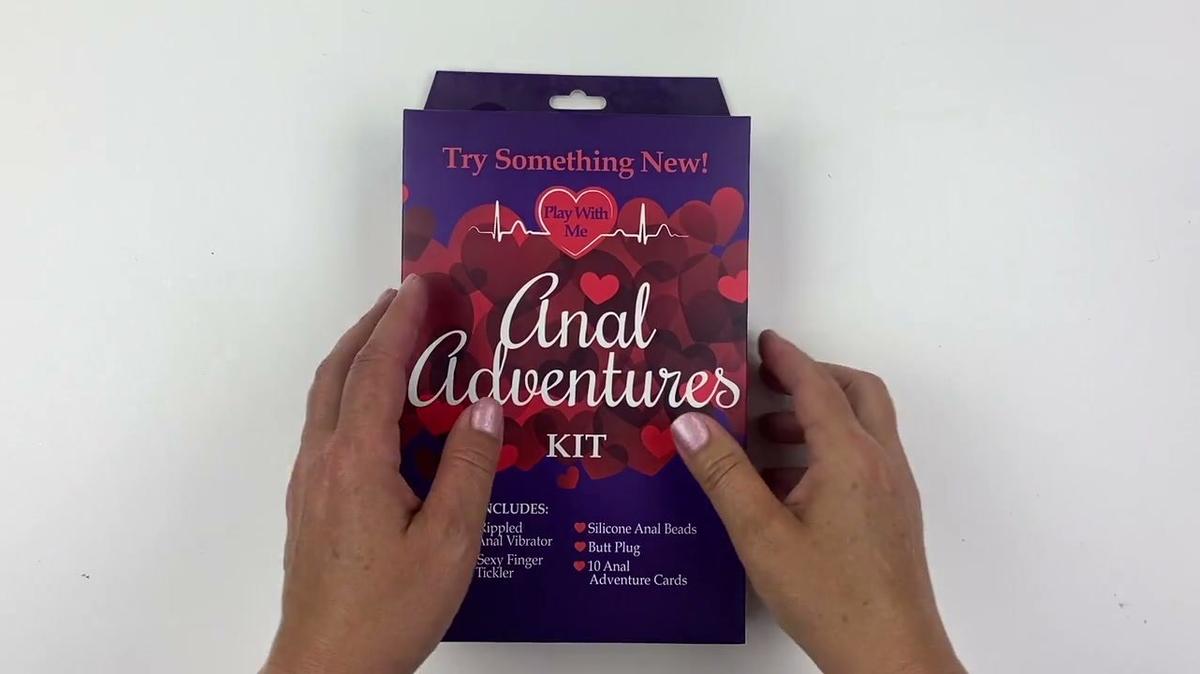 Play With Me Anal Adventures Kit Six Piece Pleasure Set