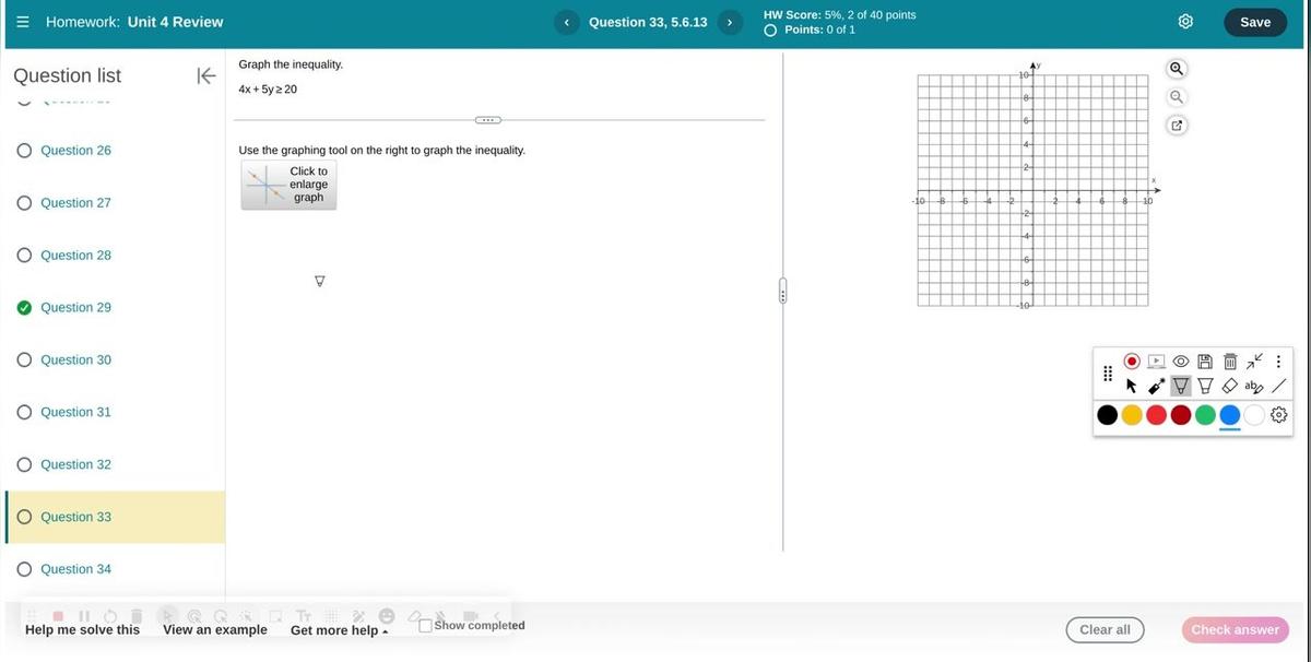Math 1050 Unit 4 Review #33