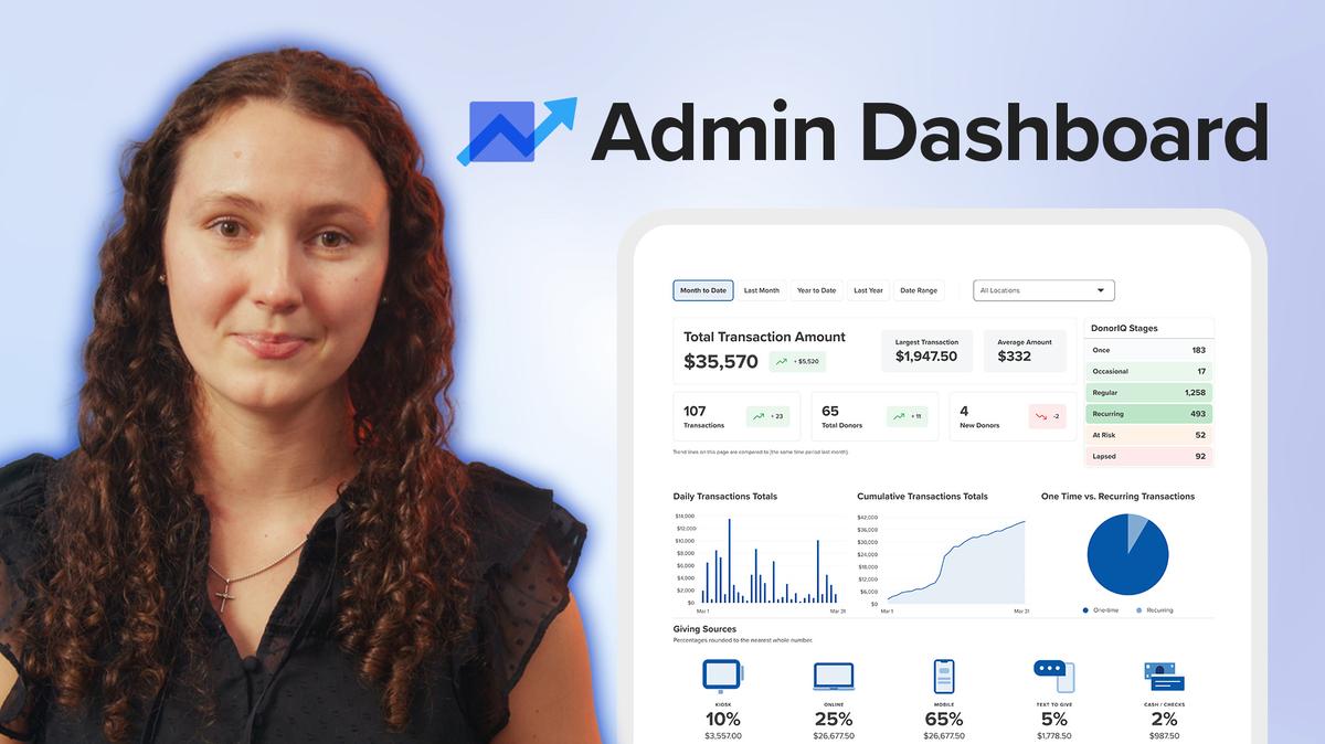 Admin Dashboard Walkthrough