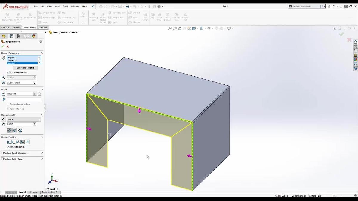 SOLIDWORKS - First Look at Sheet Metal