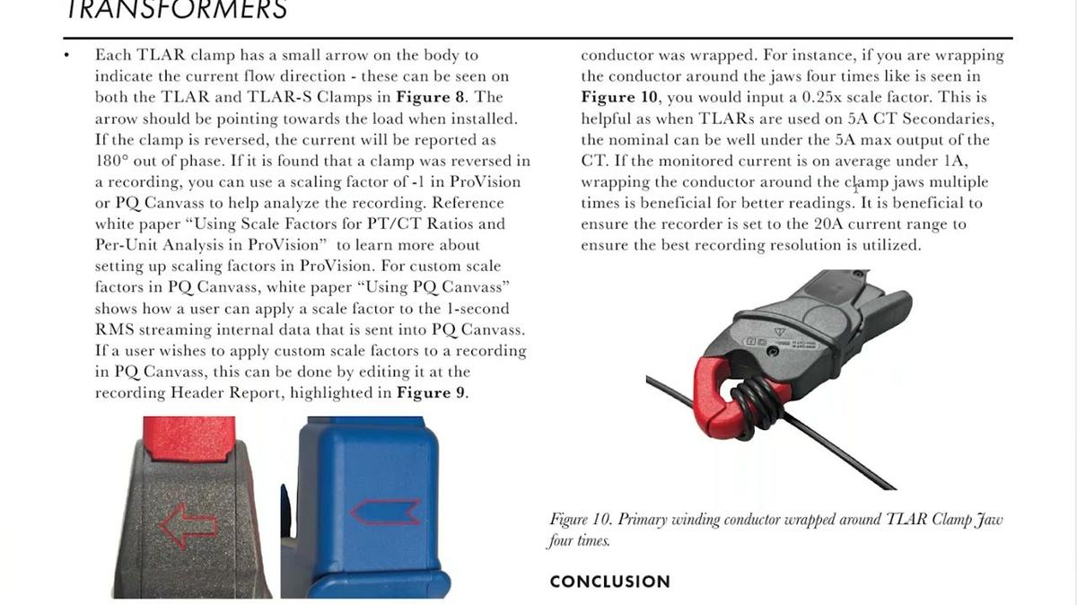 PMI AAP WP 418 Using PMI's TLAR and TLAR-S Clamp-Style Current Transformers