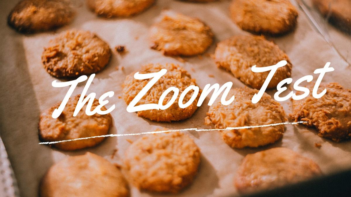 the zoom test