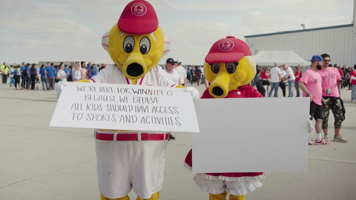 Here For Winnipeg - Goldie and Goldette
