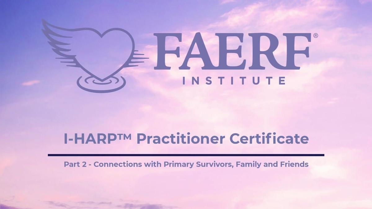 I-HARP™ Practitioner Certificate - Level 3 - Heart Track - Connection - Part 2