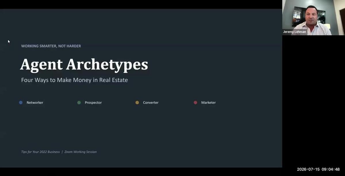 4 Agent Archetypes with Jeremy Lehman (7-15-26)