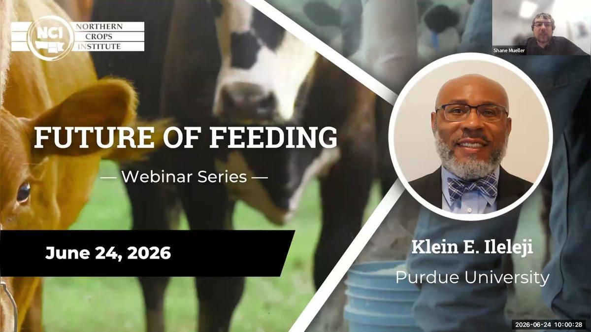 Grain Quality and Value of U.S. Imported Corn with Klein E. Ileleji