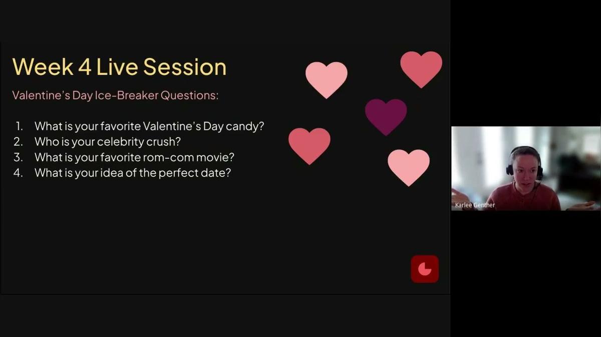 Playbook: Live Sessions - Welcoming Environment K Genther