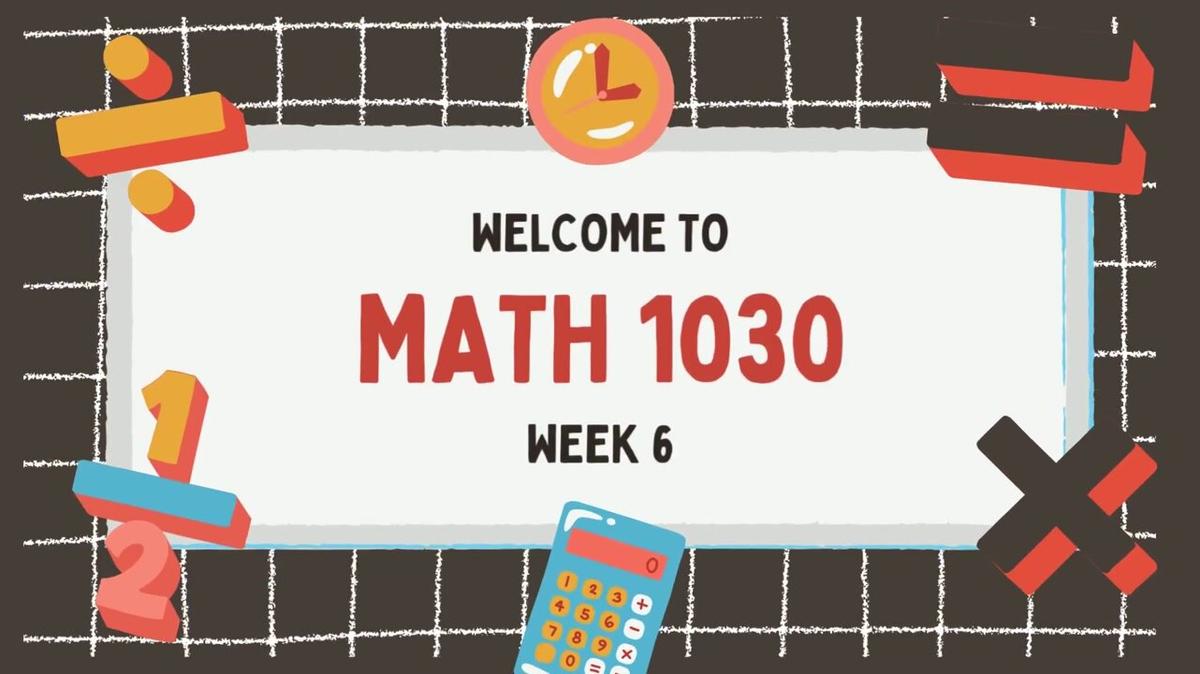 Sp26 wk 6 math 1030