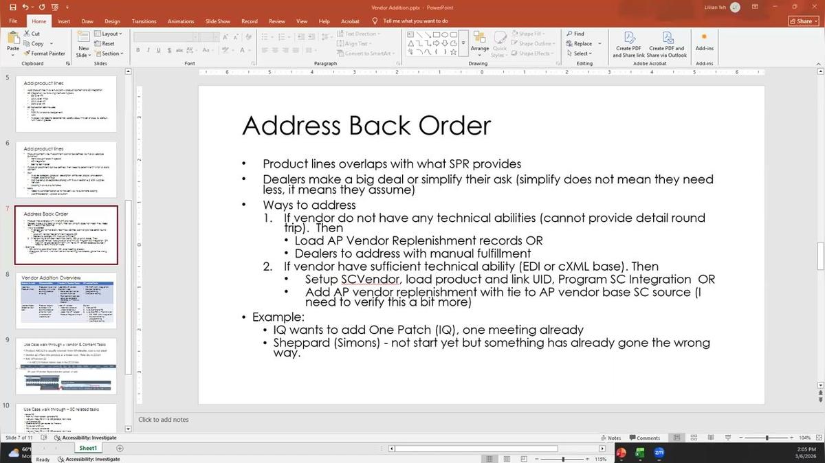 3-6-2026 Vendor Addition Training 2