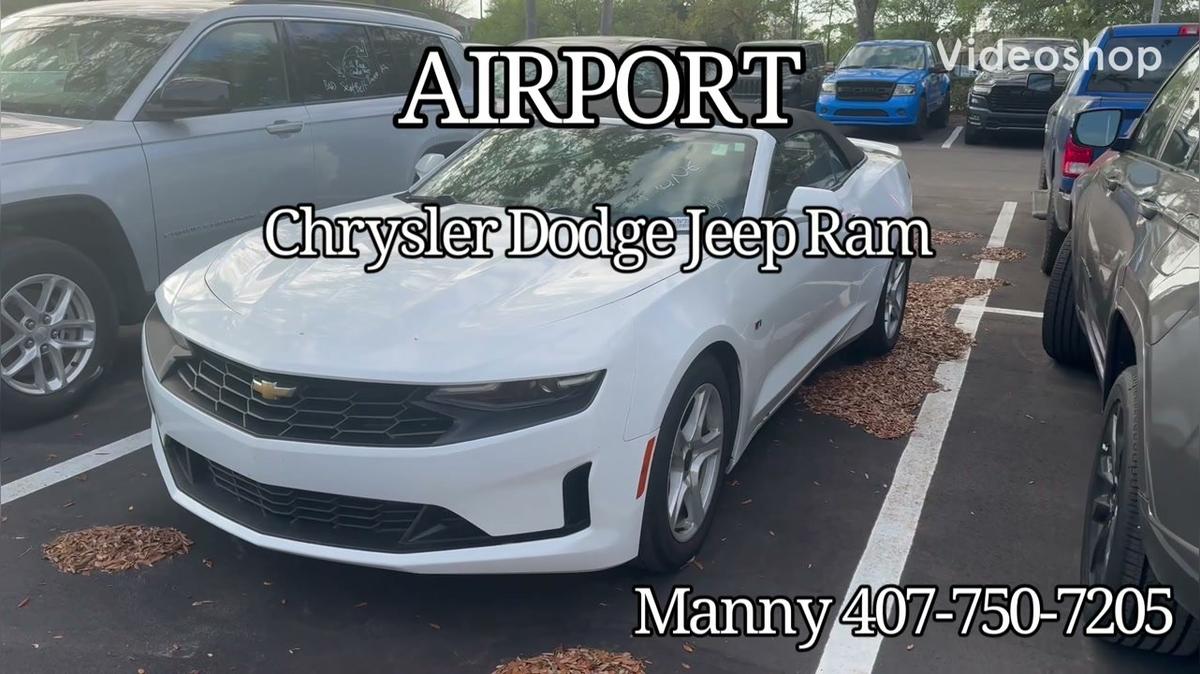 Christopher‘s Camaro by Manny/AirportCDJR 407-750-7205