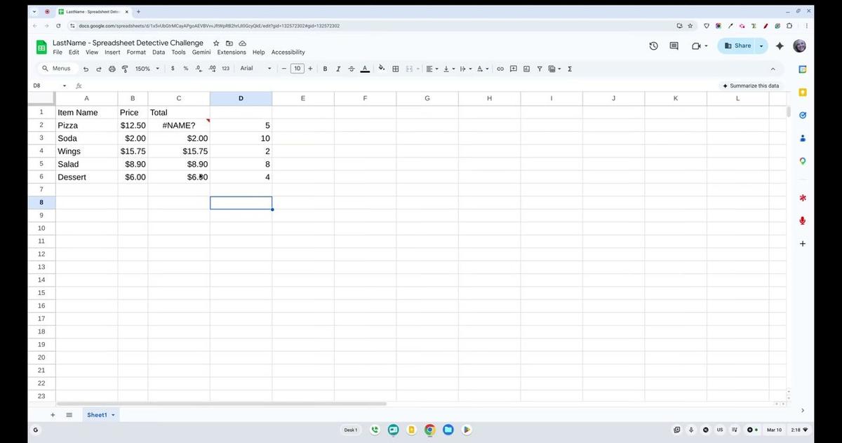Mission 2: The Formula Audit