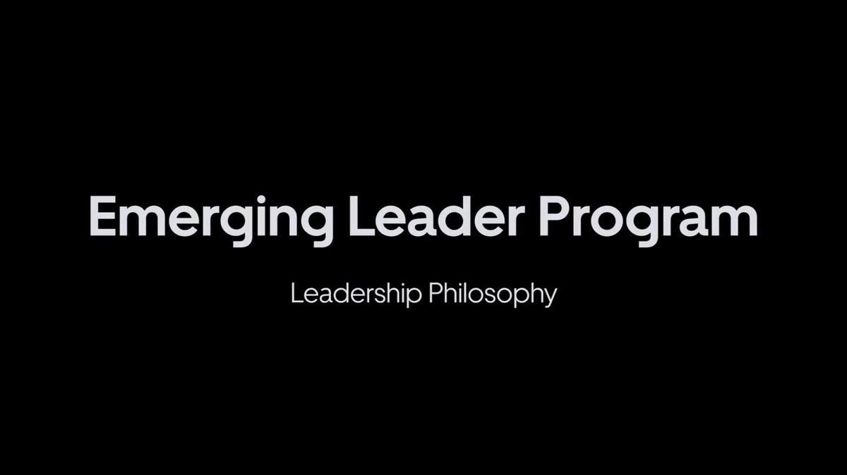 Developing Your Leadership Philosophy