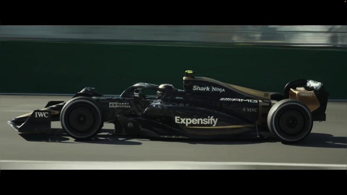 Expensify F1 the Movie Film Scene Pt1