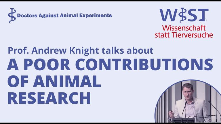 Prof ANDREW KNIGHT - Systematic Reviews of Animal Experiments