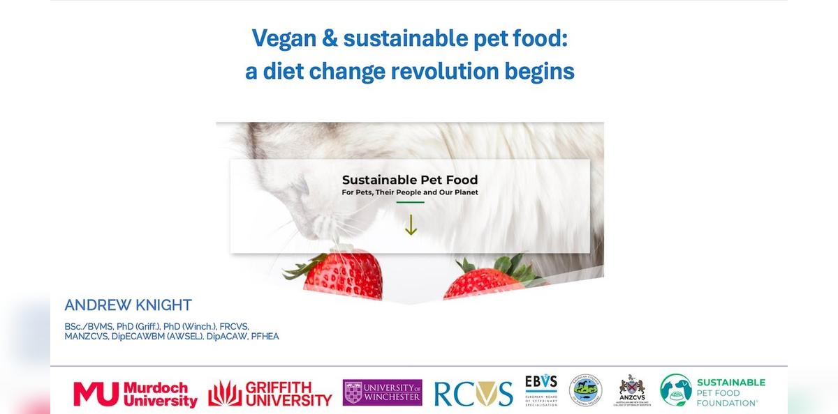 Vegan & Sustainable Pet food