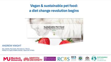 Vegan &amp; Sustainable Pet food