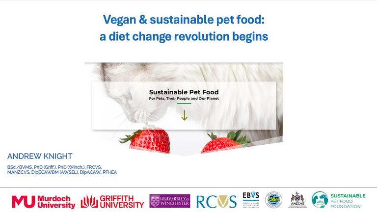 Vegan &amp; Sustainable Pet food