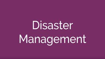 Disaster Management