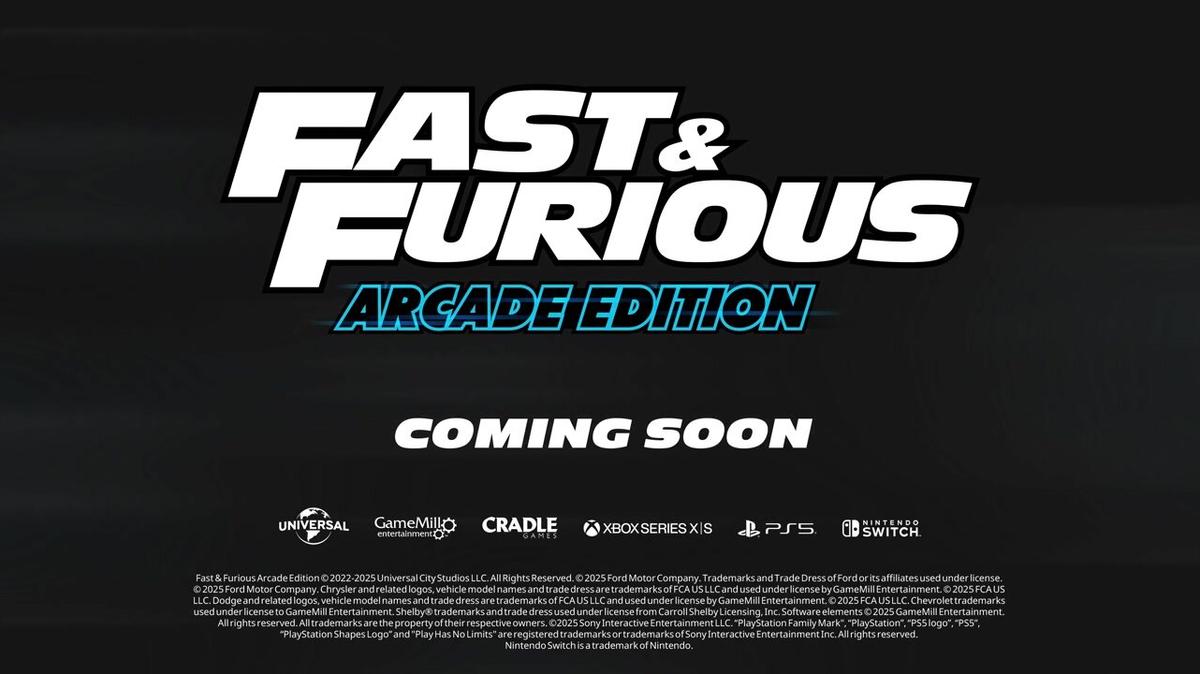 Fast &amp; Furious: Arcade Edition