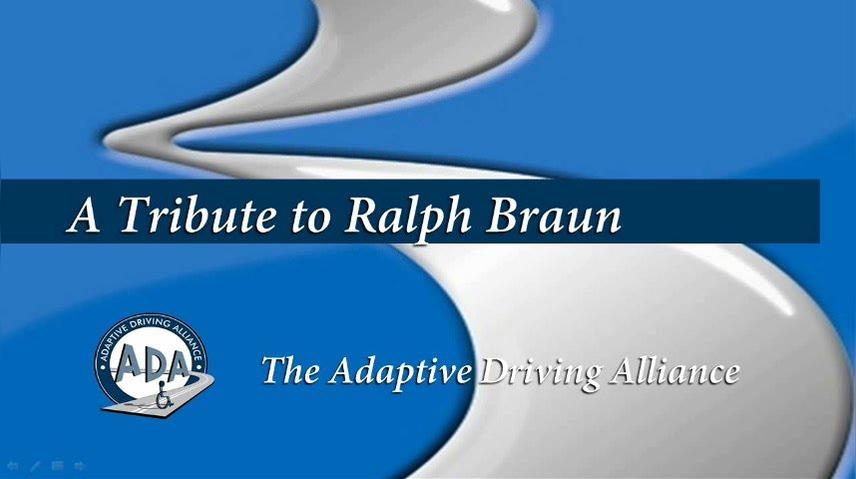 Ralph Braun Tribute Video 2013