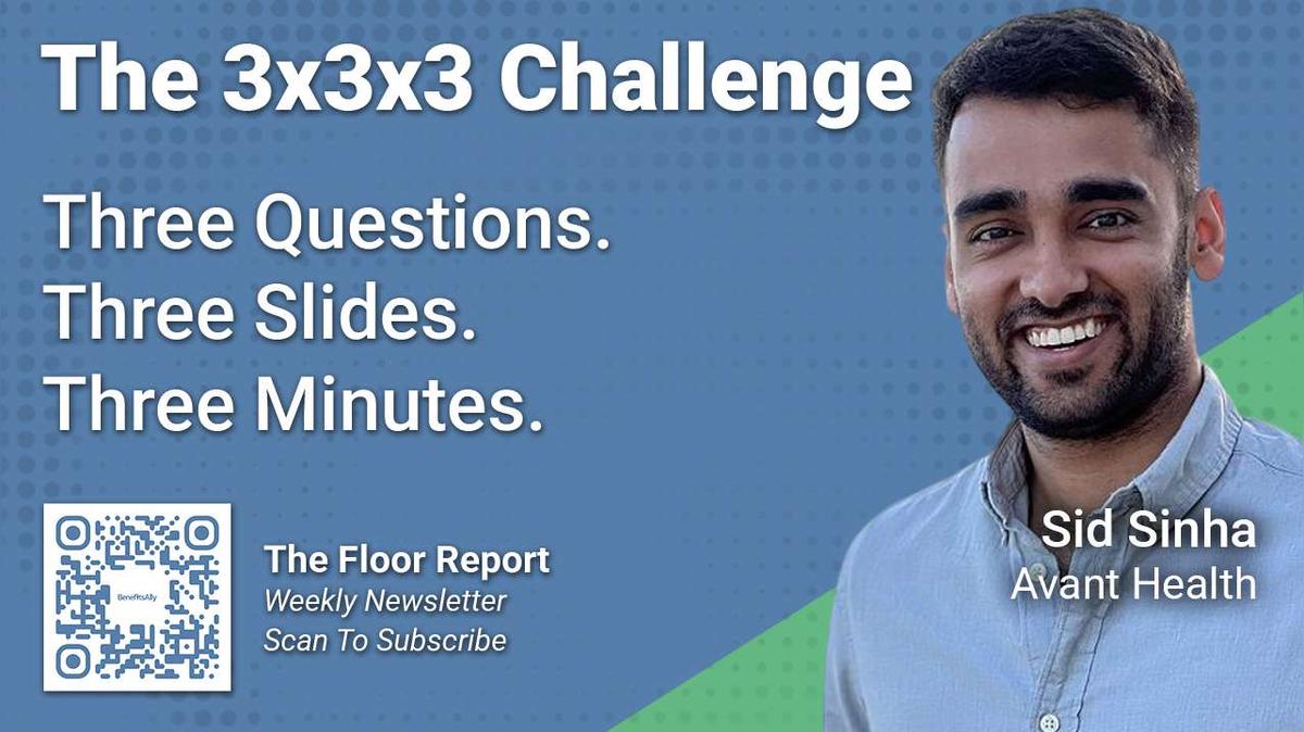 Avant Health - 3x3x3 Challenge with Sid Sinha