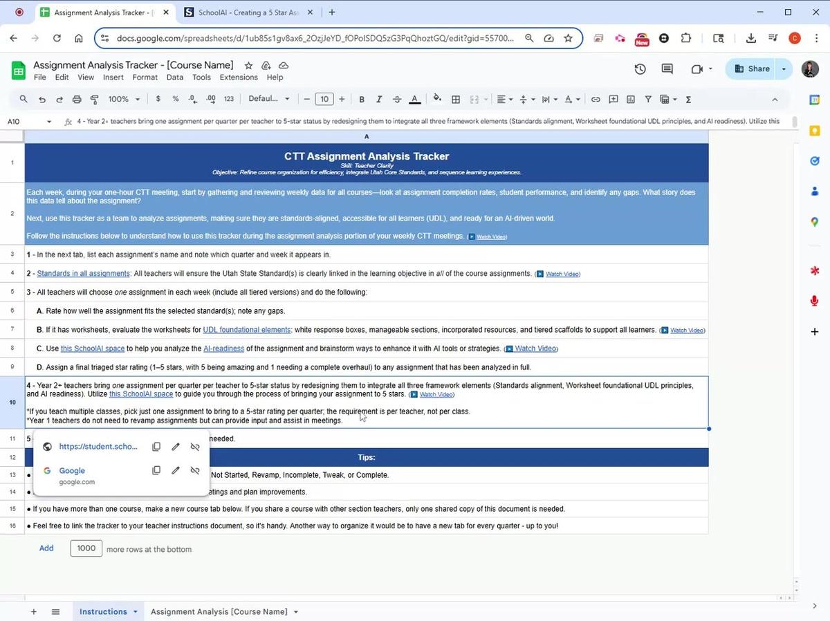 5-Star Assignment Revamp School AI Space Demo
